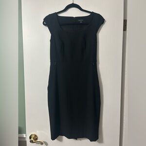 Ann Taylor Classic Black Mini Dress